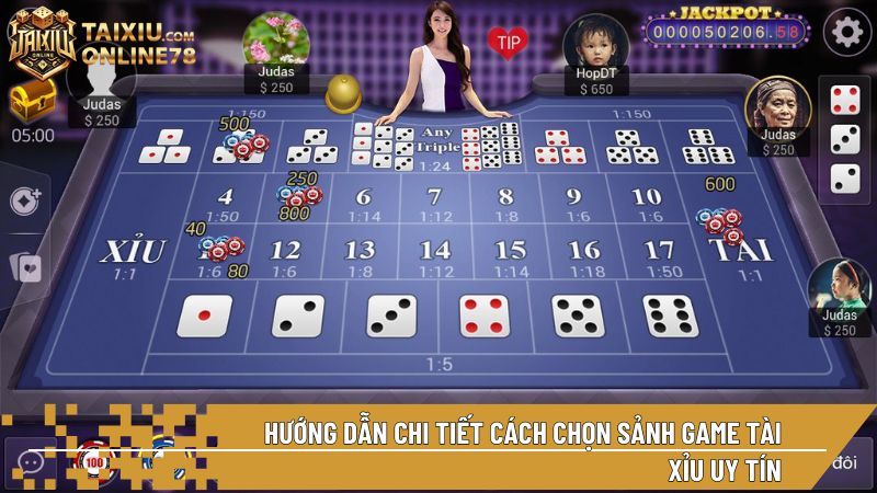 Lựa chọn đúng sảnh game tài xỉu là bước đầu tiên để chạm tay vào chiến thắng